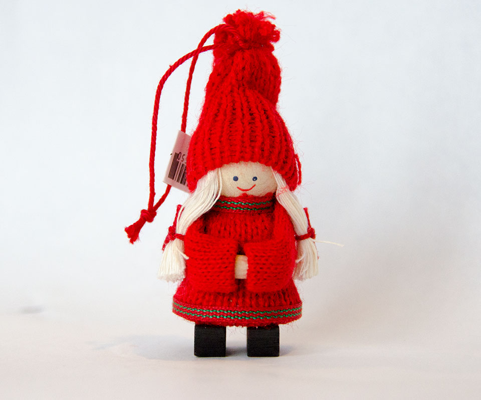 Tomte girl ornament | Scandinavian Butik