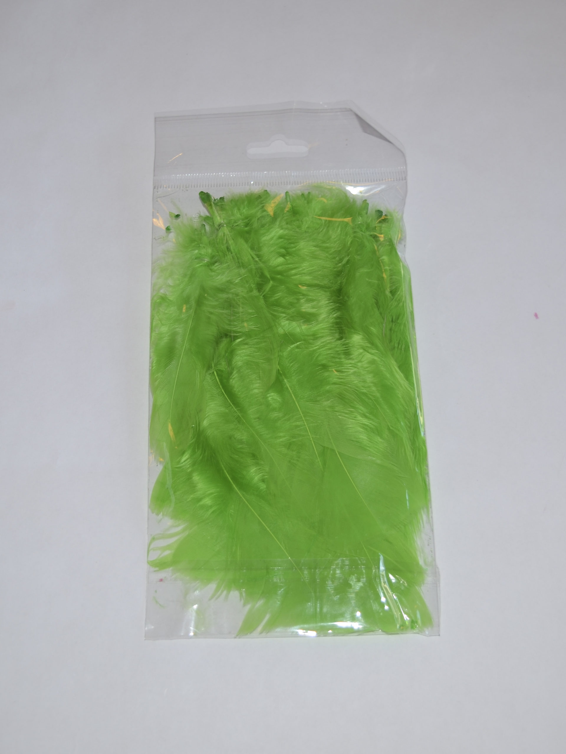 Easter feathers, green