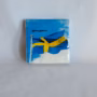 Swedish Flag Cocktail Napkin