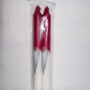Santa candles, 2 pack
