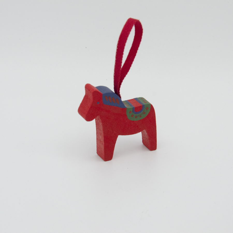 Painted Dala horse ornament