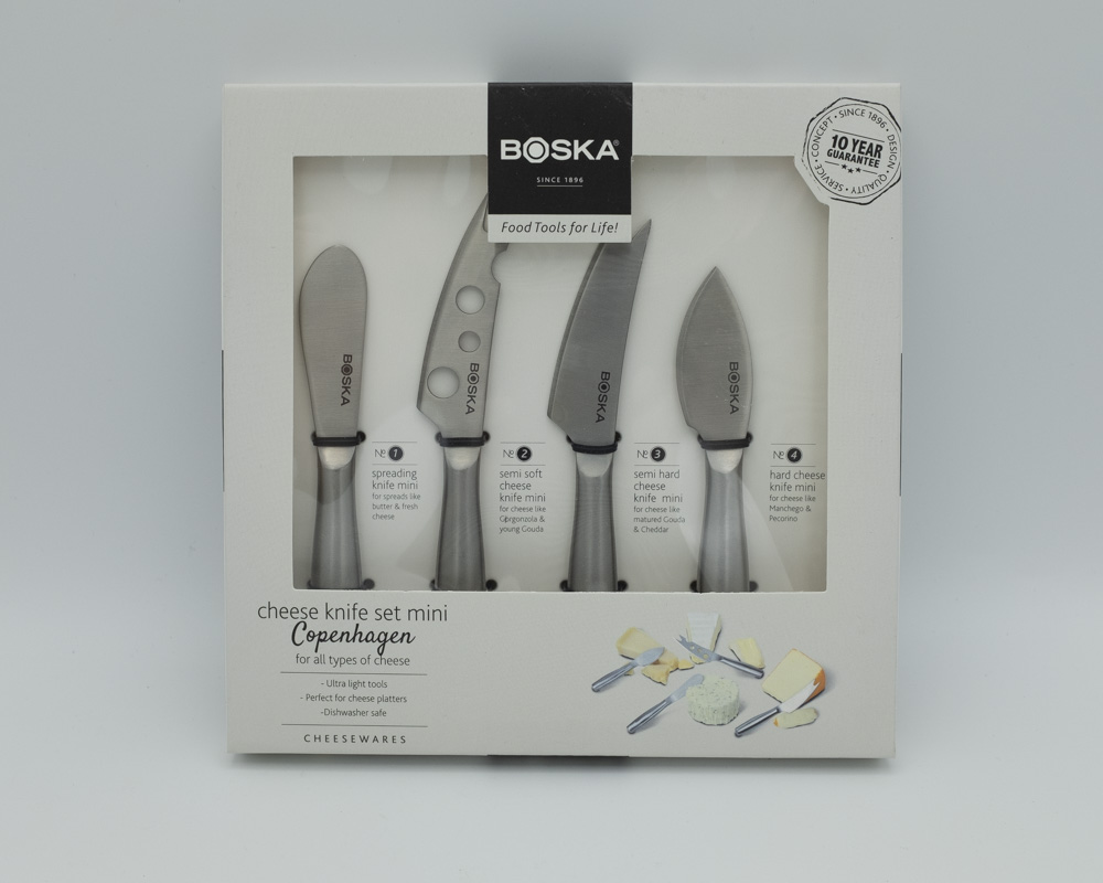 Cheese Knife Set Mini Copenhagen, BOSKA Food Tools