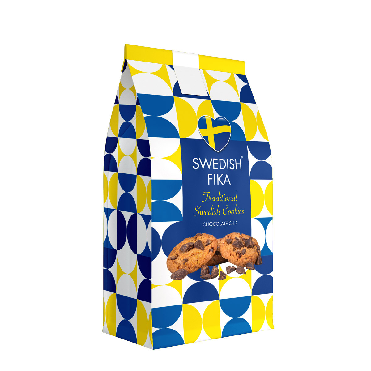 Swedish Fika Traditional Swedish Chocolate Chip Cookies Bag