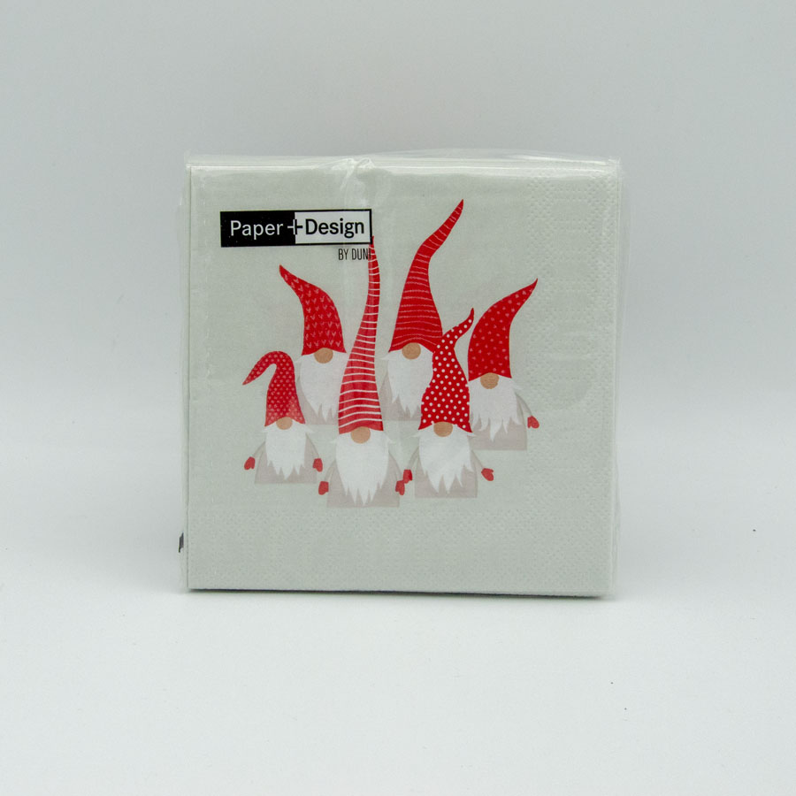 Tomte family napkin