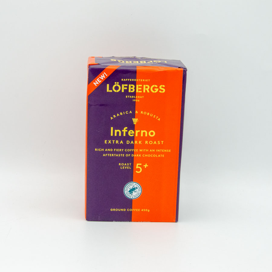 Löfbergs Inferno Extra Dark Roast Ground Coffee