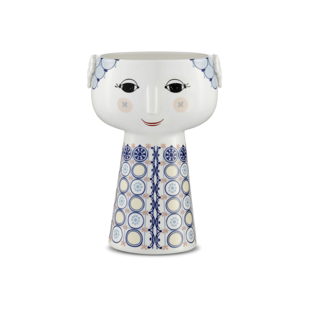 Eva Flower Vase blue