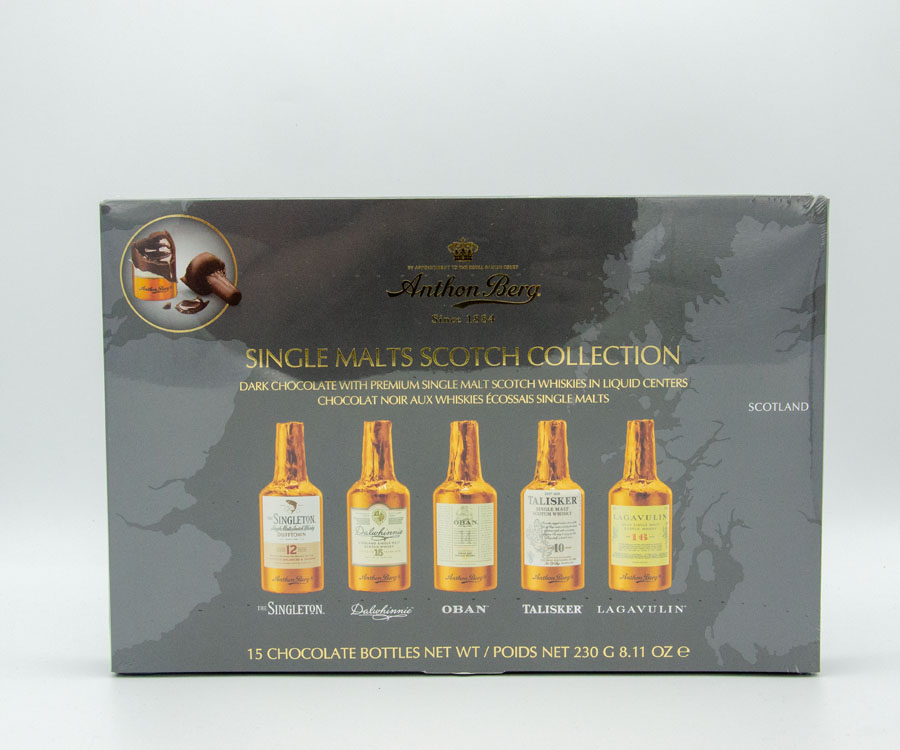 Anthon Berg Single malts Scotch collection