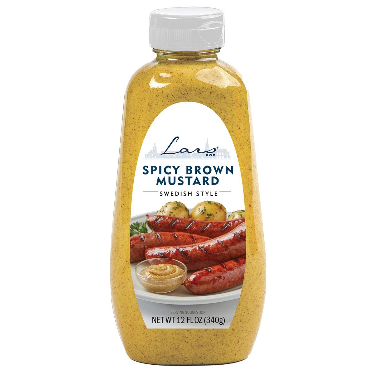 Lars Own Spicy Brown Swedish Style Mustard