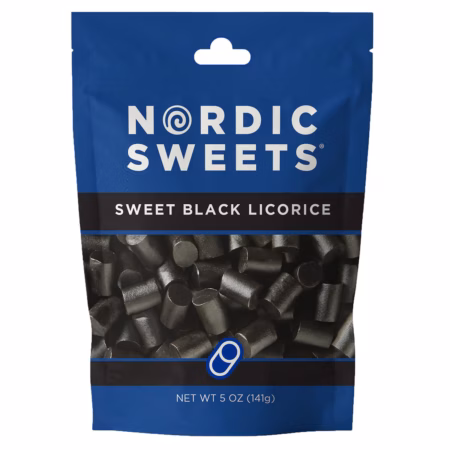 Nordic Sweets sweet black licorice