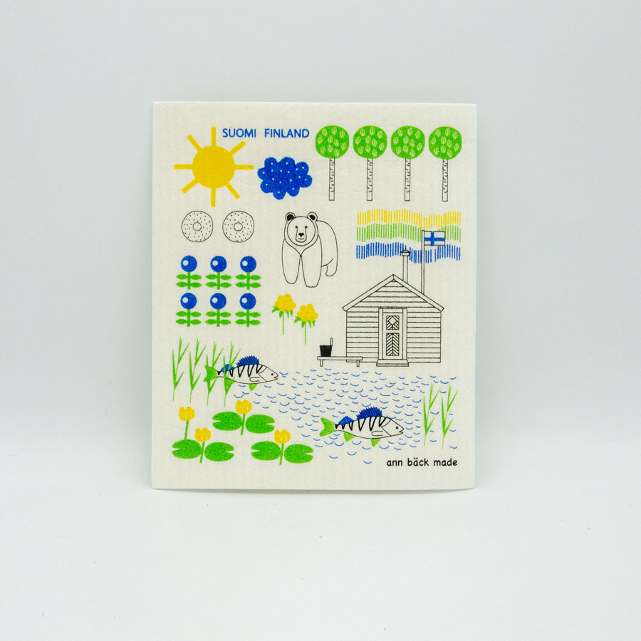 Swedish dishcloth, Suomi Finland