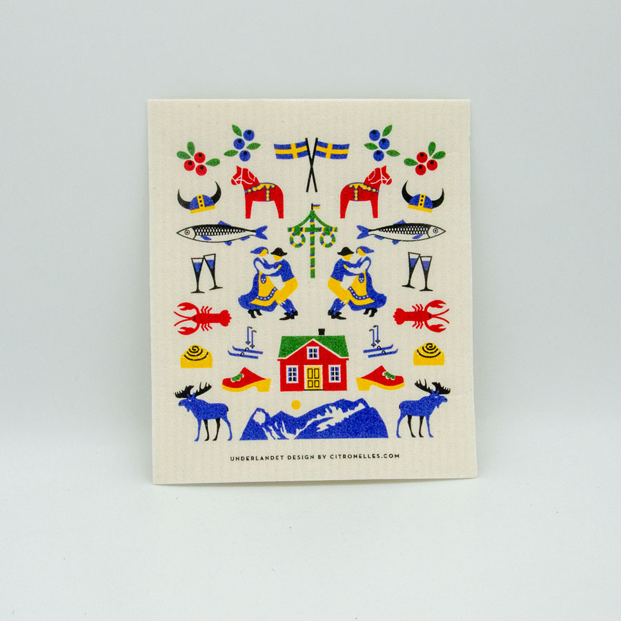 Swedish dishcloth, Midsummer