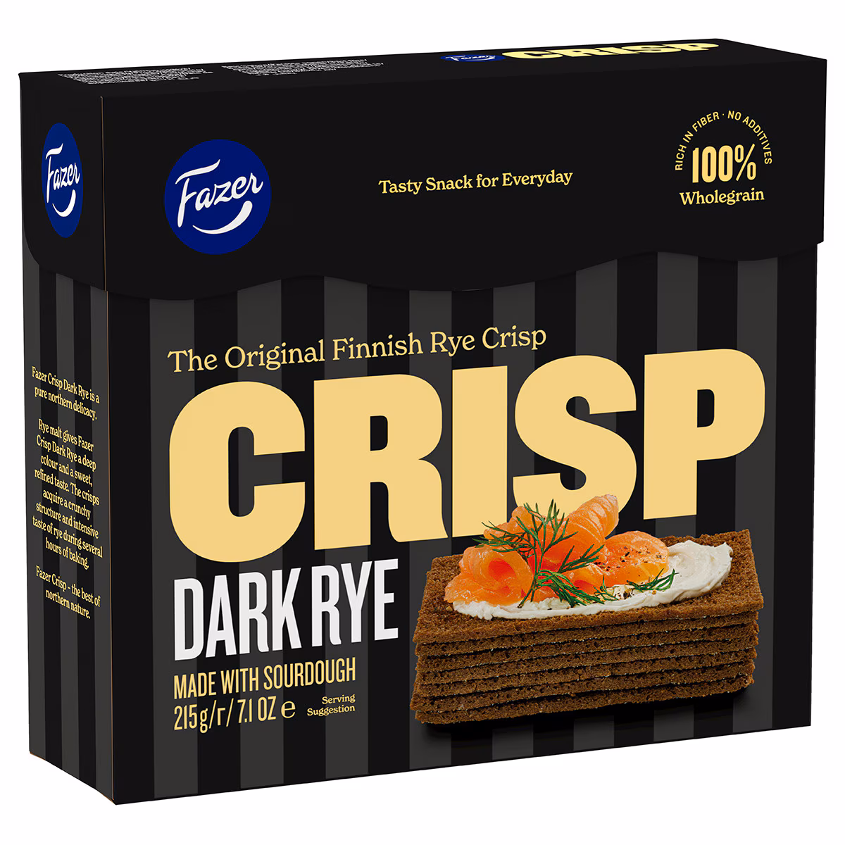 Fazer dark rye crisp