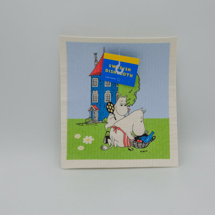 Swedish dishcloth, Moomin