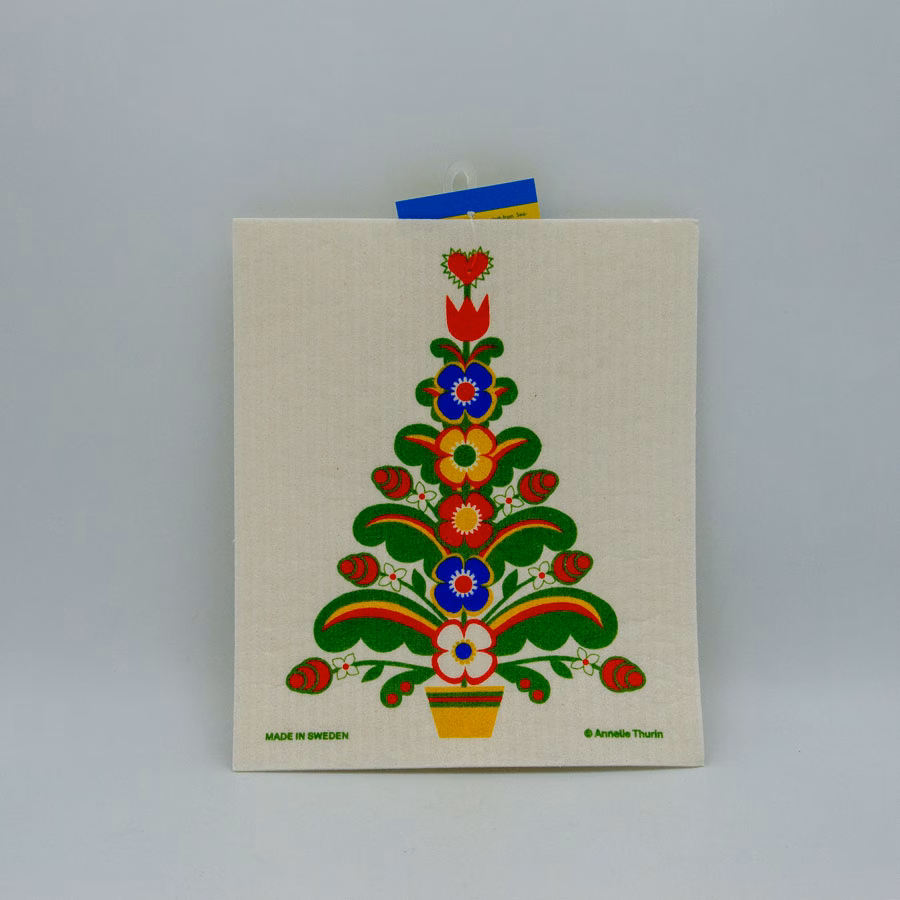 Swedish dishcloth, tree